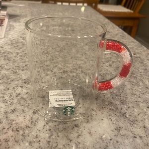 Starbucks 2021 candy cane holiday mug